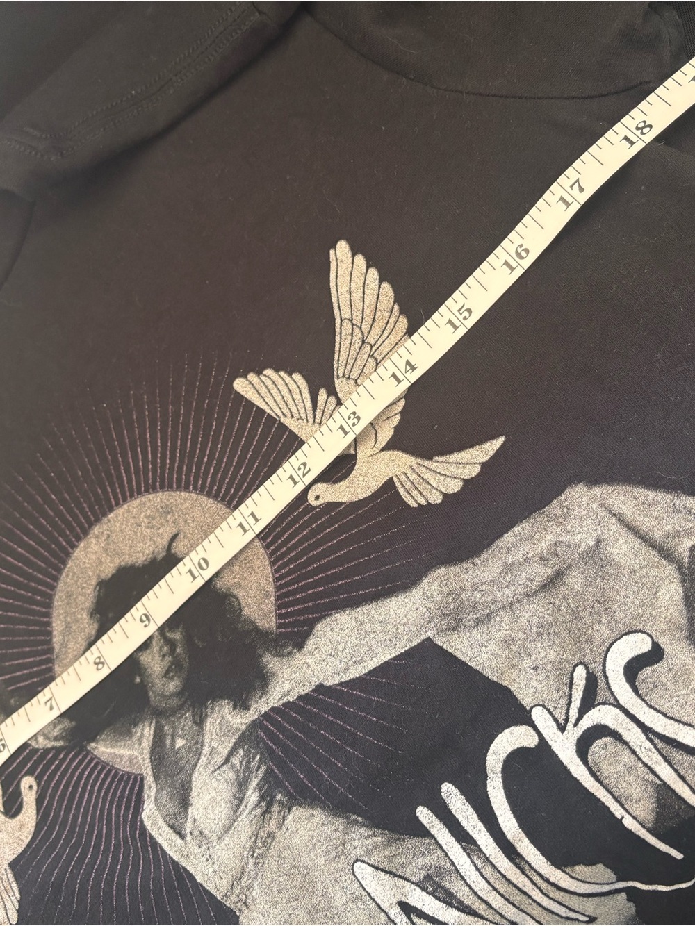 Stevie Nicks Black Graphic Concert 2025 Band Tee Medium - Picture 5 of 6